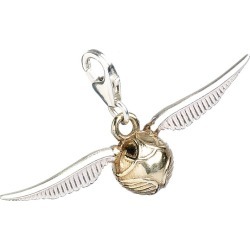 Harry Potter Sterling Silver Golden Snitch Charm