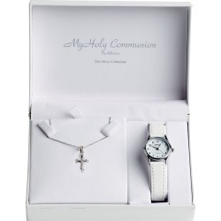 Cailin My Holy Communion Watch & Silver Pendant Set