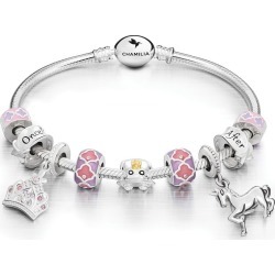 Chamilia Fairy Tale Charm & Bracelet Gift Set