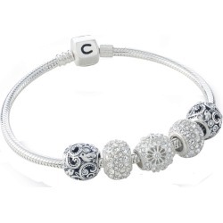 Chamilia Five Charm & Bracelet Gift Set