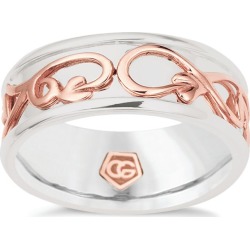 Clogau Silver & Rose Gold Tree Of Life Ring