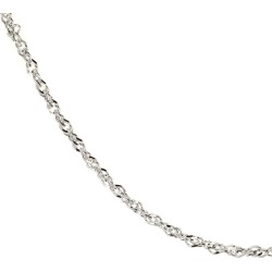Sterling Silver 18" Singapore Chain