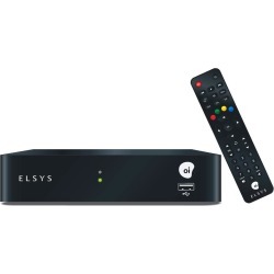 Receptor Digital Oi Tv Livre HD Elsys ETRS37 com Pacote Livre 5 Canais HD - Bivolt