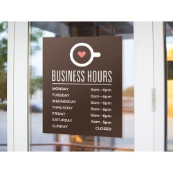 Hours Stickers