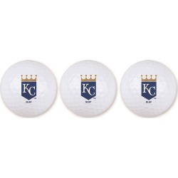 Team Effort Golf MLB 3-Ball Sleeve Kansas City Royals