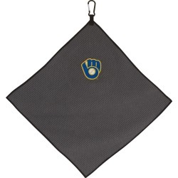 Team Effort Golf- MLB 15" x 15" Grey Microfiber Towel