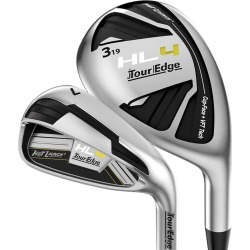 Tour Edge Golf- Hot Launch 4 Combo Irons #4,#5 Hybrids, 6-AW Regular Flex