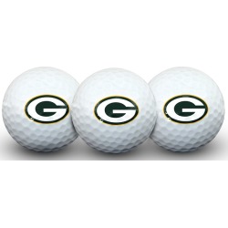 Team Effort Golf NFL 3-Ball Sleeve Green Bay Packers