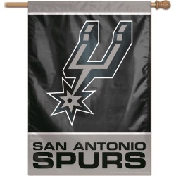 WinCraft- Vertical NBA Team Flag San Antonio Spurs
