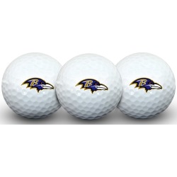 Team Effort Golf NFL 3-Ball Sleeve Baltimore Ravens