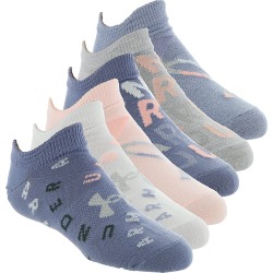 Under Armour Kids' Essentials No Show Socks (6 pairs)