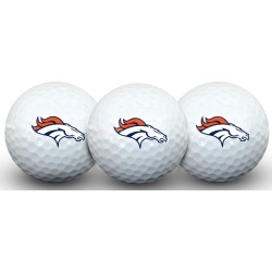 Team Effort Golf NFL 3-Ball Sleeve Denver Broncos