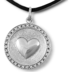 In My Heart Cremation Pendant, Jewelry Gray