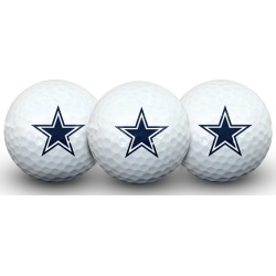 Team Effort Golf NFL 3-Ball Sleeve Dallas Cowboys
