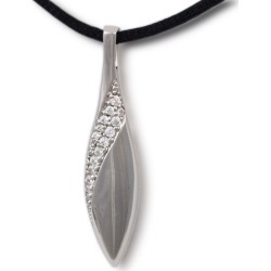 Diamond Drop Cremation Pendant, Jewelry
