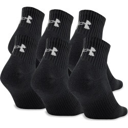 Under Armour Charged Cotton Quarter Socks - 6 Pack