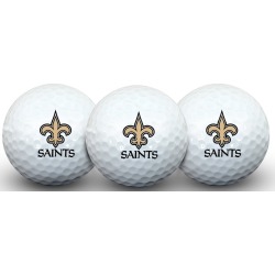 Team Effort Golf NFL 3-Ball Sleeve New Orleans Saints