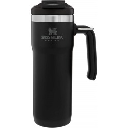 Stanley- Classic TwinLock Travel Mug 20 oz Matte Black