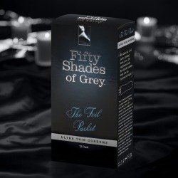 Fifty Shades Foil Packet Condoms (12/pk)