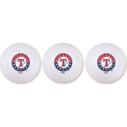 Team Effort Golf MLB 3-Ball Sleeve Texas Rangers