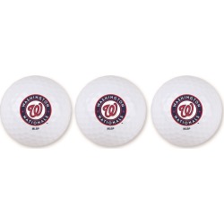 Team Effort Golf MLB 3-Ball Sleeve Washington Nationals