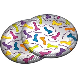 Bachelorette R-Rated Plates (8)
