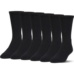 Under Armour Charged Cotton 6 Pack Crew Socks