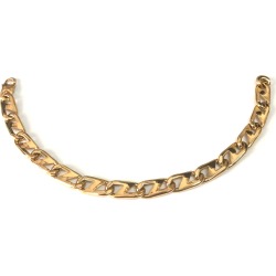 14k Yellow Gold Oval Mariner Link Mens Bracelet, 8.5"