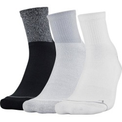 Under Armour UA Phenom 2.0 Quarter Socks - 3 Pack