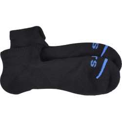 FITS Socks- Light Runner Low Cut Socks Black Size Large