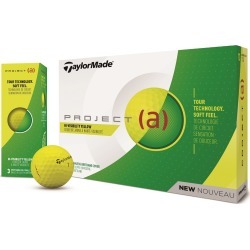 TaylorMade- Project (a) Golf Balls* Yellow LOGO ONLY