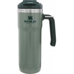 Stanley- Classic TwinLock Travel Mug 20 oz Hammertone Green