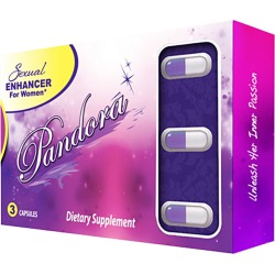 Pandora Sexual Enhancer For Women 3pk