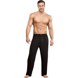 Male Power Bamboo Lounge Pant Black Large