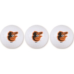 Team Effort Golf MLB 3-Ball Sleeve Baltimore Orioles