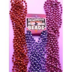 Bachelorette Beads-Red(6/per)