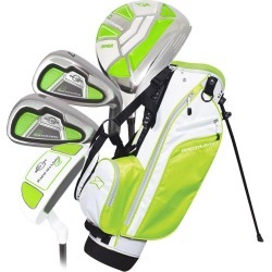 Ray Cook Golf Manta Ray 8 Piece Junior Set With Bag (Ages 6-8) Lime/White