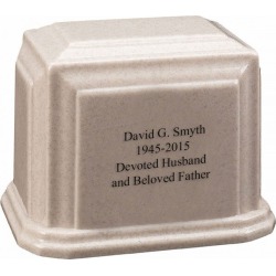 Cultured Marble Cremation Urns - Millennium, Urns for Ashes found on Bargain Bro from OneWorld Memorials for USD $144.36