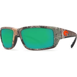 Costa Del Mar Fantail Sunglasses Realtree Xtra Camo/Green Mirror 580P