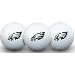 Team Effort Golf NFL 3-Ball Sleeve Philadelphia Eagles