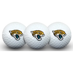 Team Effort Golf NFL 3-Ball Sleeve Jacksonville Jaguars