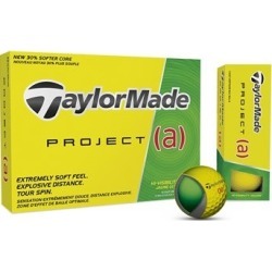 TaylorMade Prior Generation Project (a) Golf Balls Yellow