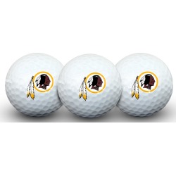 Team Effort Golf NFL 3-Ball Sleeve Washington Redskins