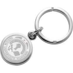 Miami University Sterling Silver Insignia Key Ring by M.LaHart & Co.