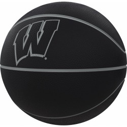 Wisconsin Blackout Full-Size Composite Basketball
