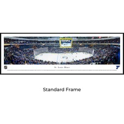 St. Louis Blues Hockey Football - Standard Framed Panoramic Print