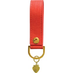 Portico Designs Sky + Miller Coral Strawberry Keyring