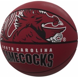 South Carolina Mascot Official-Size Rubber Basketball