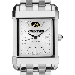 University of Iowa Men's Collegiate Watch w/ Bracelet by M.LaHart & Co.