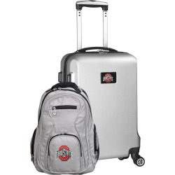 Ohio State University Buckeyes Deluxe 2-Piece Backpack and Carry on Set